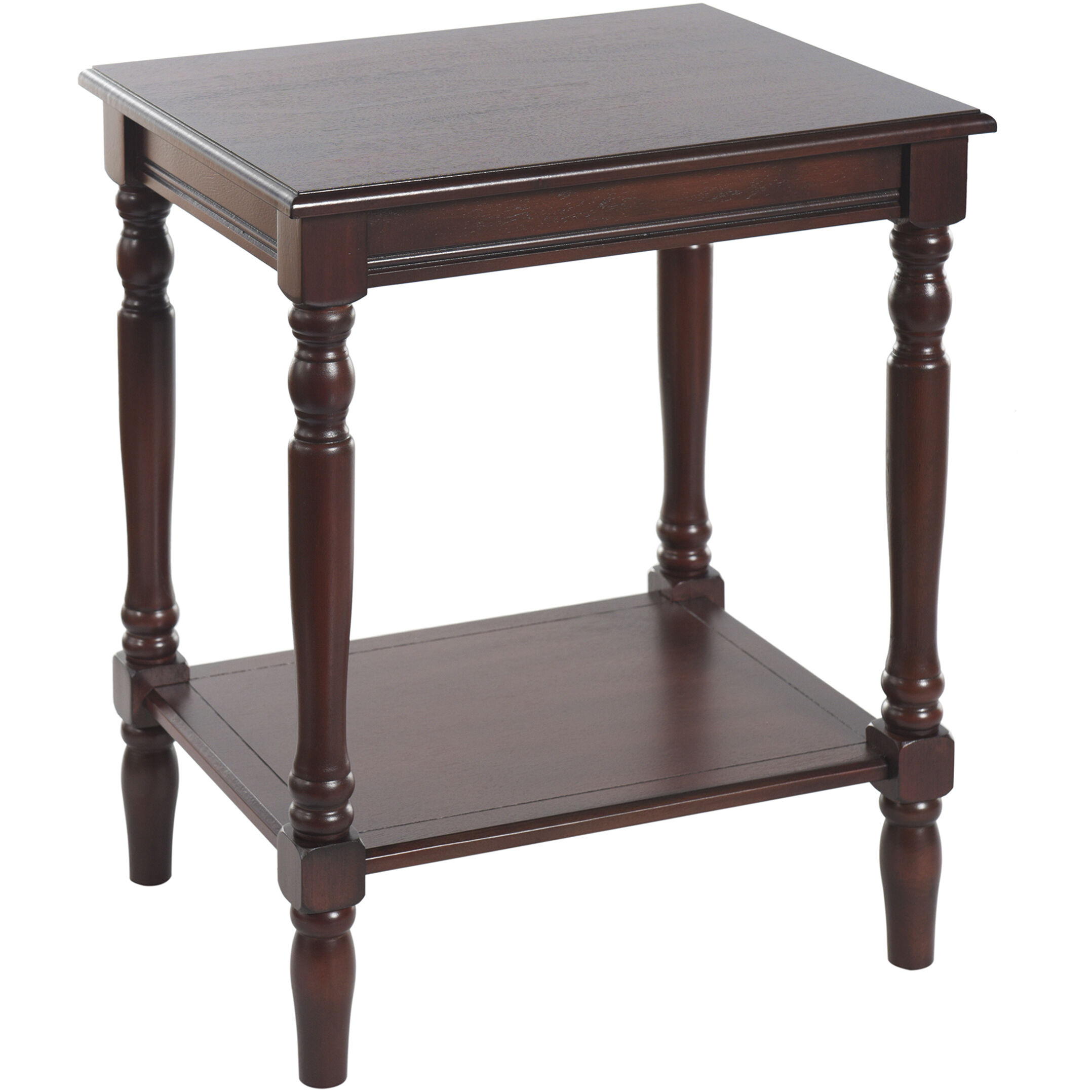 Sybil 24 X 19.5 inch Vintage Cherry End/Side Table