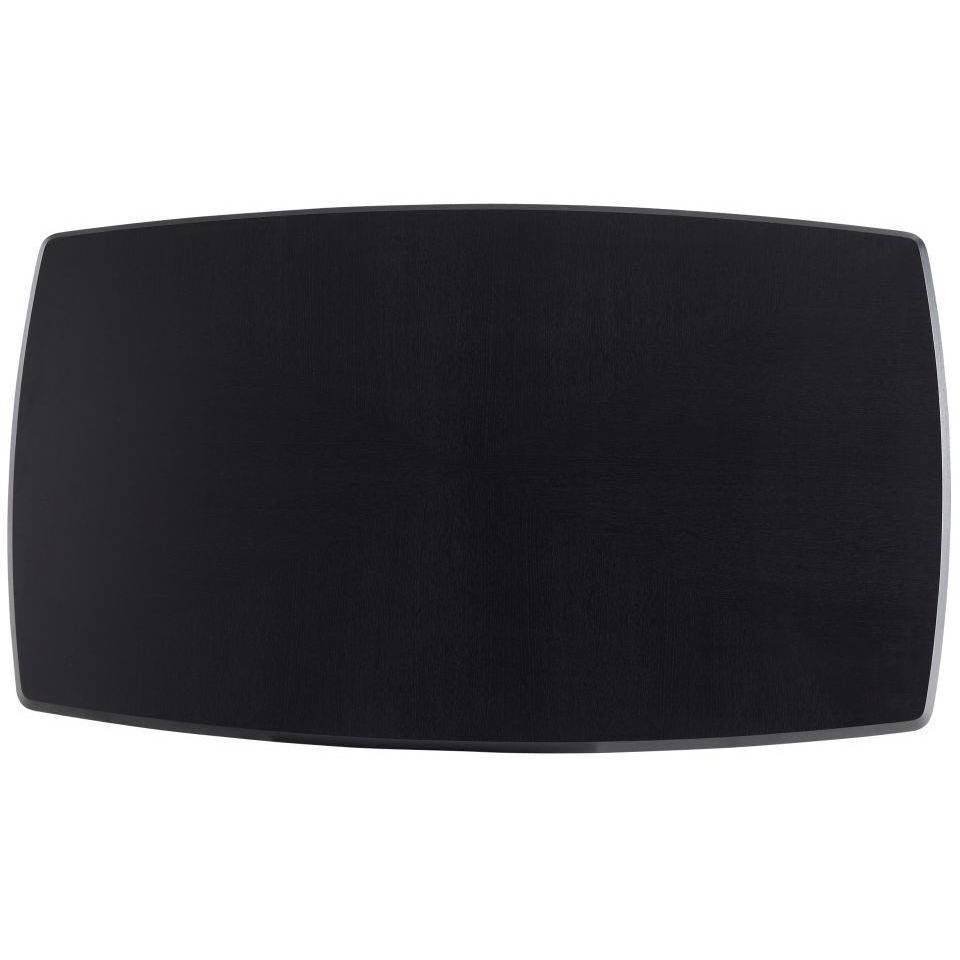 Forgey 82 X 30 inch Verde Faux Marble and Ebony Dining Table