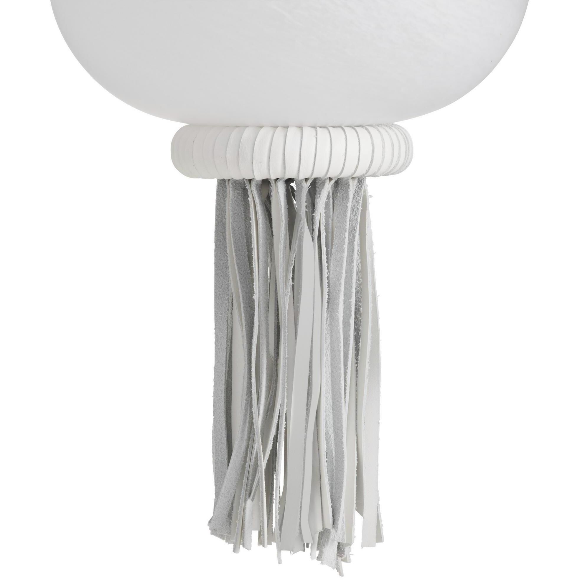 Leandra 1 Light 8 inch White Swag Pendant Ceiling Light