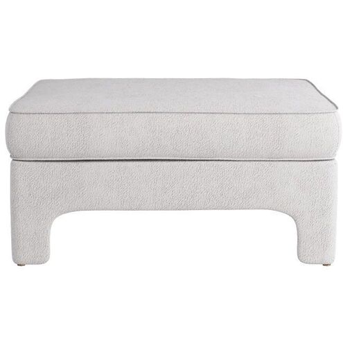 Ava 18 inch Stone Ottoman