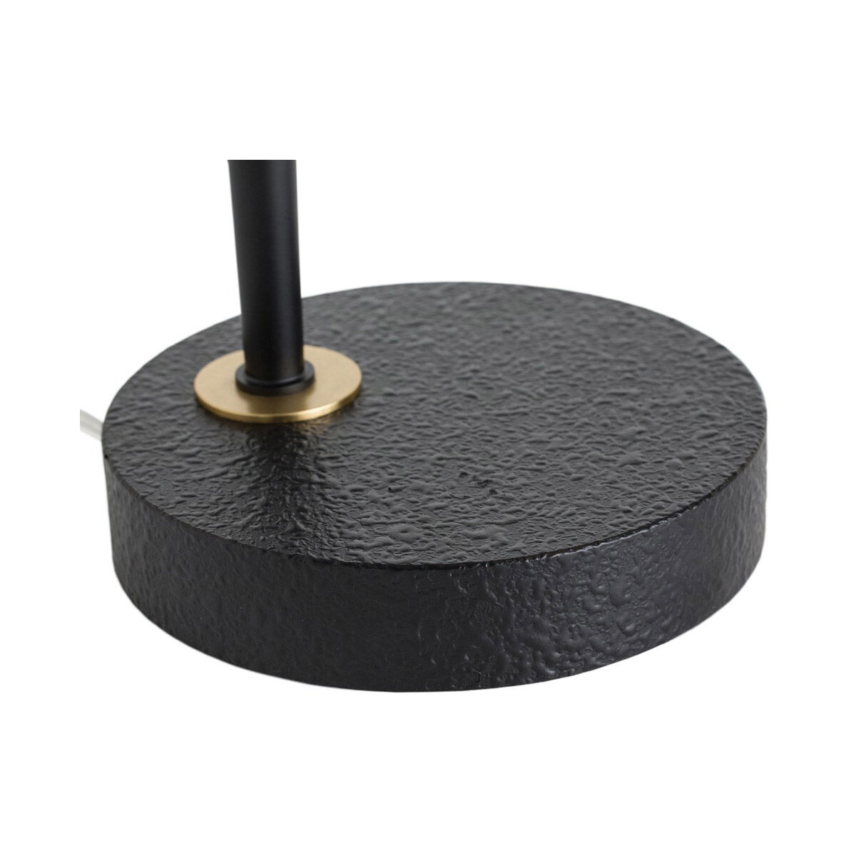 Yasmin 28 inch 60 watt Antique Black and Antique Brass Table Lamp Portable Light