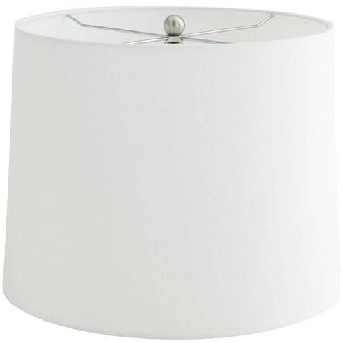 Heather 32 inch 150.00 watt Thundercloud and Polished Nickel Lamp Portable Light