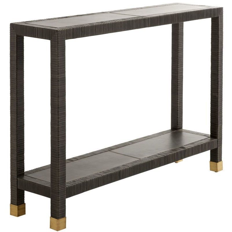 Oswald Dim Gray Console Table