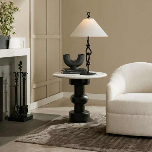 Denison Blackened Iron Fireplace Toolset