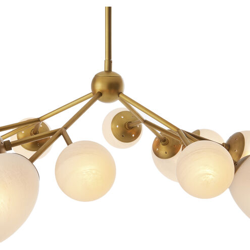 Panella 12 Light 41 inch Brushed Brass Chandelier Ceiling Light