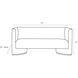 Olympus 33 inch Cloud Settee