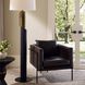 Hartford 70.5 inch 150.00 watt Black and Antique Brass with Blackened Iron Floor Lamp Portable Light
