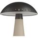 Struzzo 19 inch 12 watt Ivory and English Bronze Accent Lamp Portable Light
