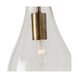 Sabine Sconce Wall Light in Antique Brass, Essential Lighting