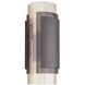Vivian 2 Light 7.5 inch Champagne Sconce Wall Light