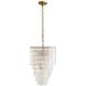 Larie 3 Light 15 inch Clear Chandelier Ceiling Light