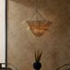 Anya 32 inch Light Gray Stained Chandelier Ceiling Light