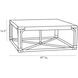 Underhill 40 X 16.5 inch Tobacco Cocktail Table