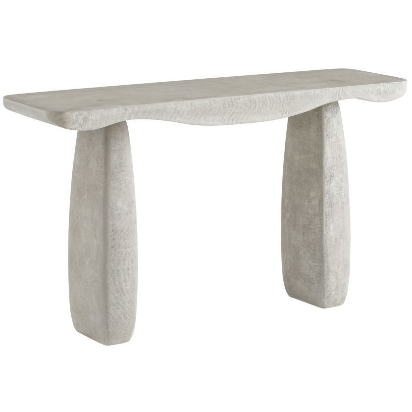 Melt 53 X 30 inch Smoke Outdoor Console