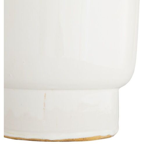 Quinn 30 inch Bronze and Rose Glaze Table Lamp Portable Light