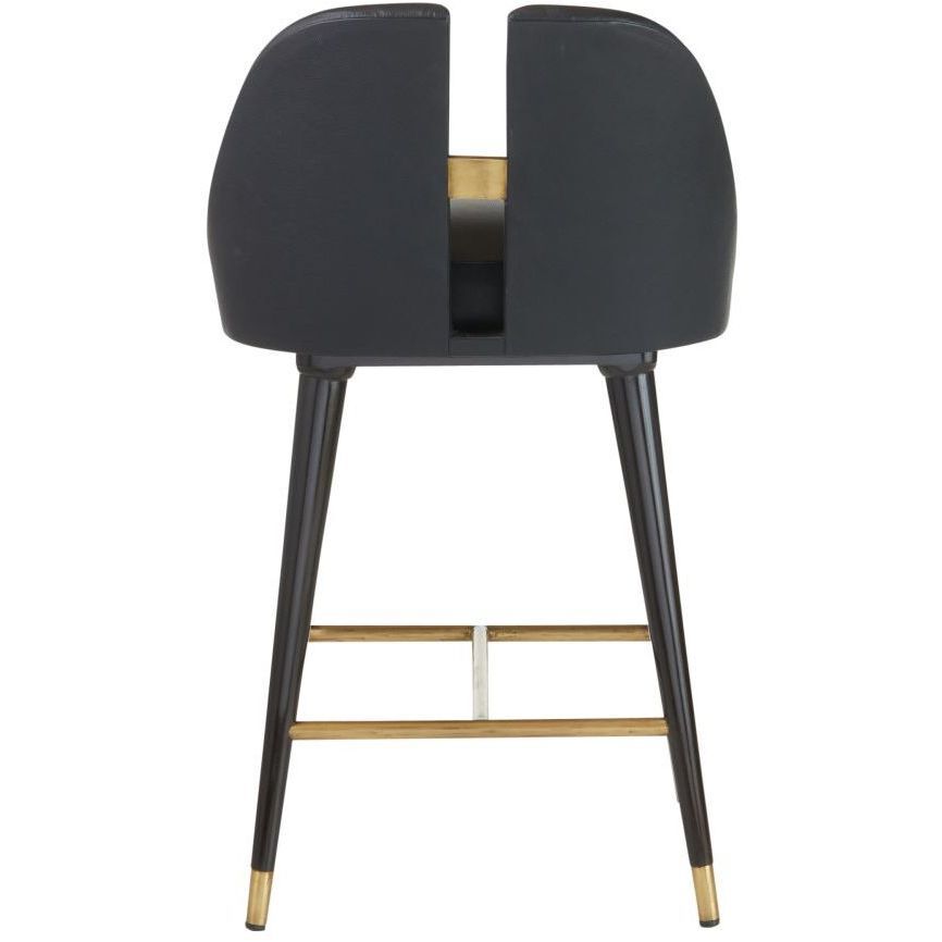 Crowley 35.5 inch Black Counter Stool