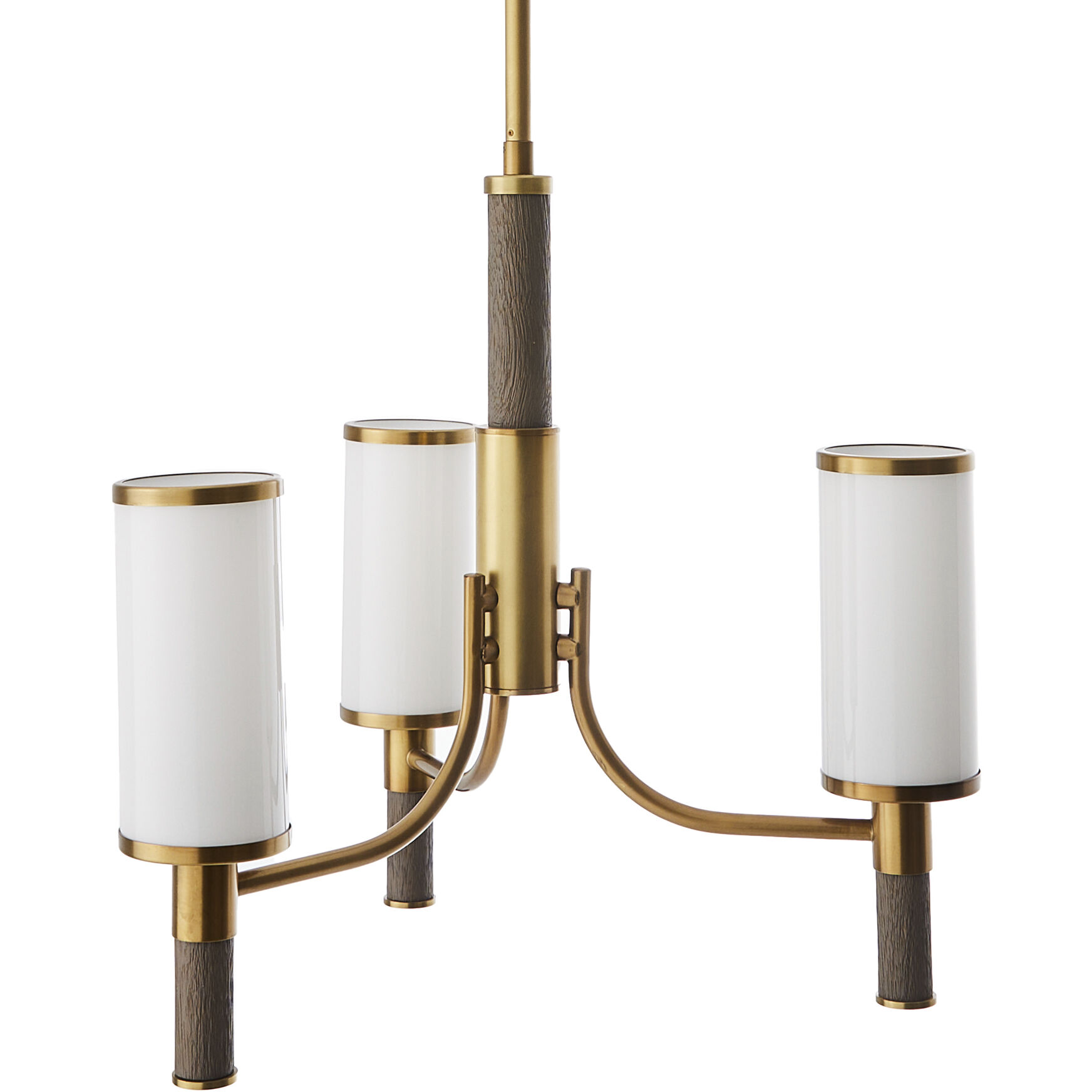 Paulino 3 Light 18 inch Opal Chandelier Ceiling Light