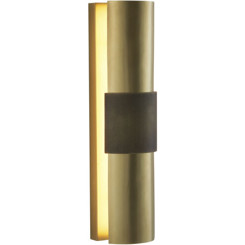 Samuel 1 Light 5 inch Antique Brass Sconce Wall Light