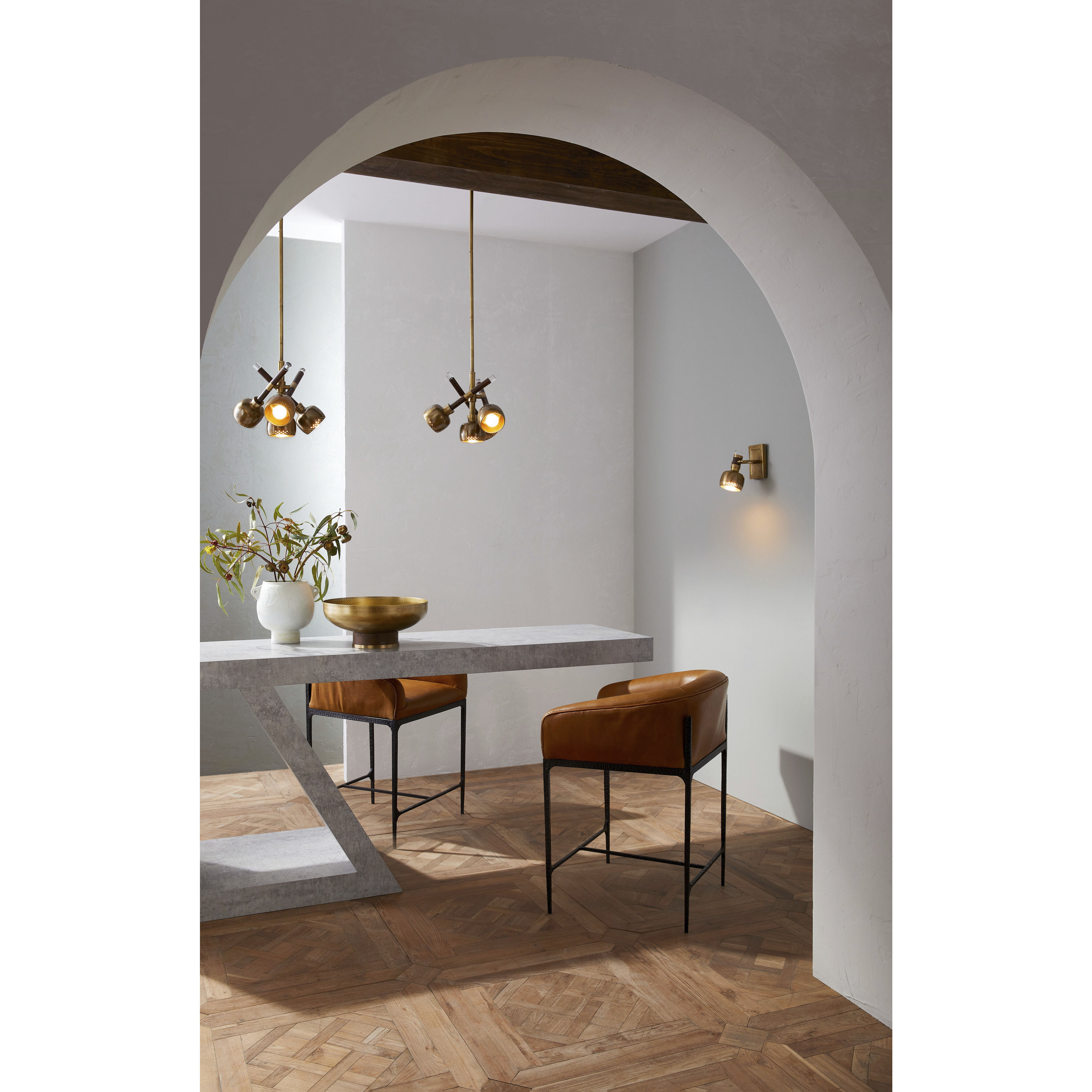 Osbourne 33.5 inch Russet Counter Stool