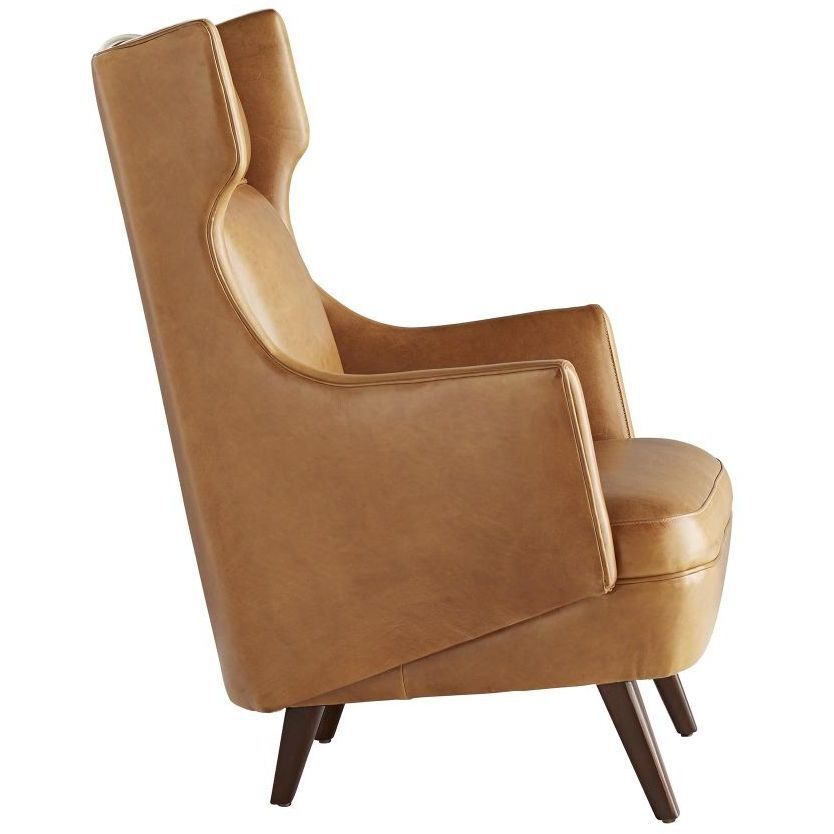 Budelli 41 inch Cognac Wing Chair