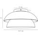 Amani Blackened Iron Flush Mount Ceiling Light