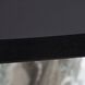 Forgey 82 X 30 inch Verde Faux Marble and Ebony Dining Table