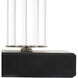 Eckart 30 inch 100.00 watt Pewter Lamp Portable Light