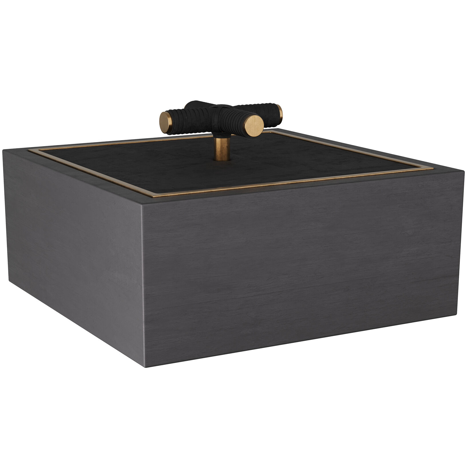 Xander 12 X 12 inch Ebony Box