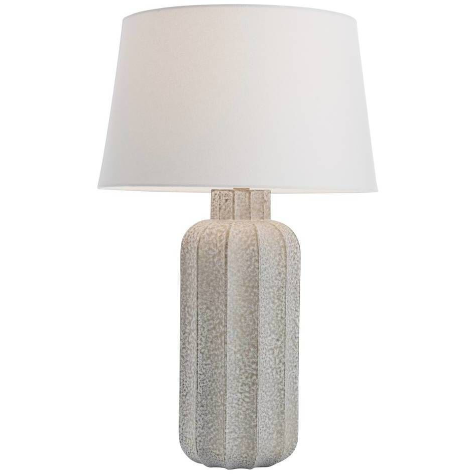 Henrietta 29 inch 150 watt Lunar Reactive and Antique Brass Lamp Portable Light