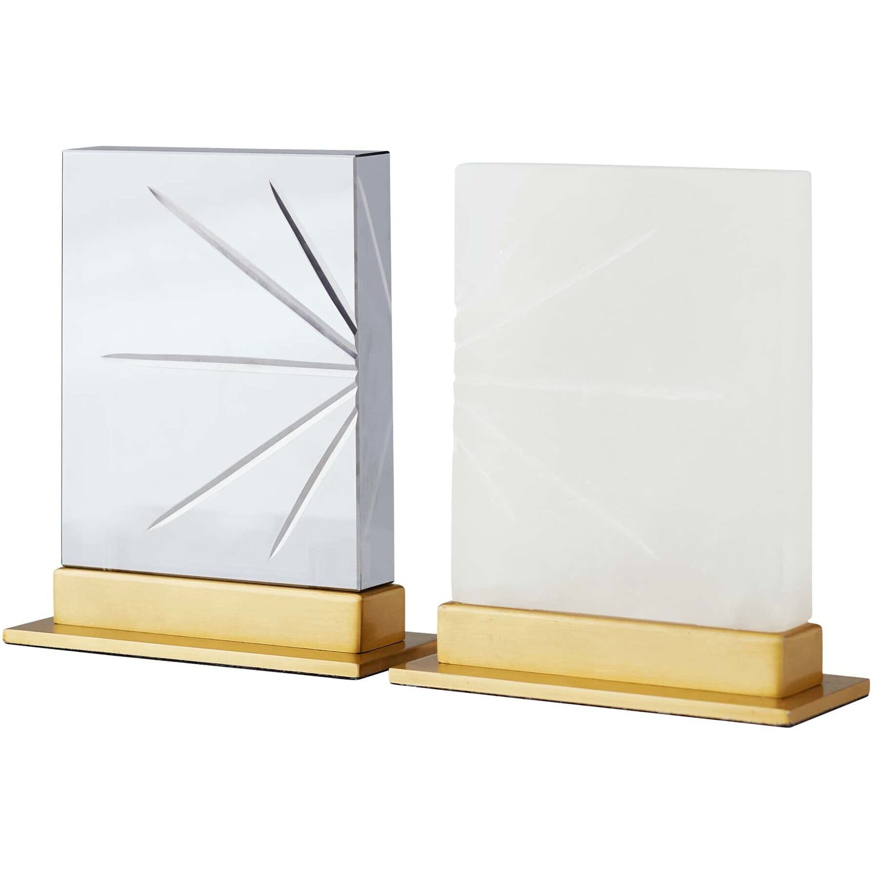 Veridian 7 X 6 inch Sculptures, Set of 2