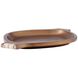 Tharon 21 X 1.5 inch Antique Brass Tray