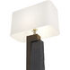 Briarwood 32 inch 150.00 watt Charcoal Lamp Portable Light