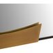 Kris 78 X 26.5 inch Blackened Iron and Antique Brass Full Length Mirror