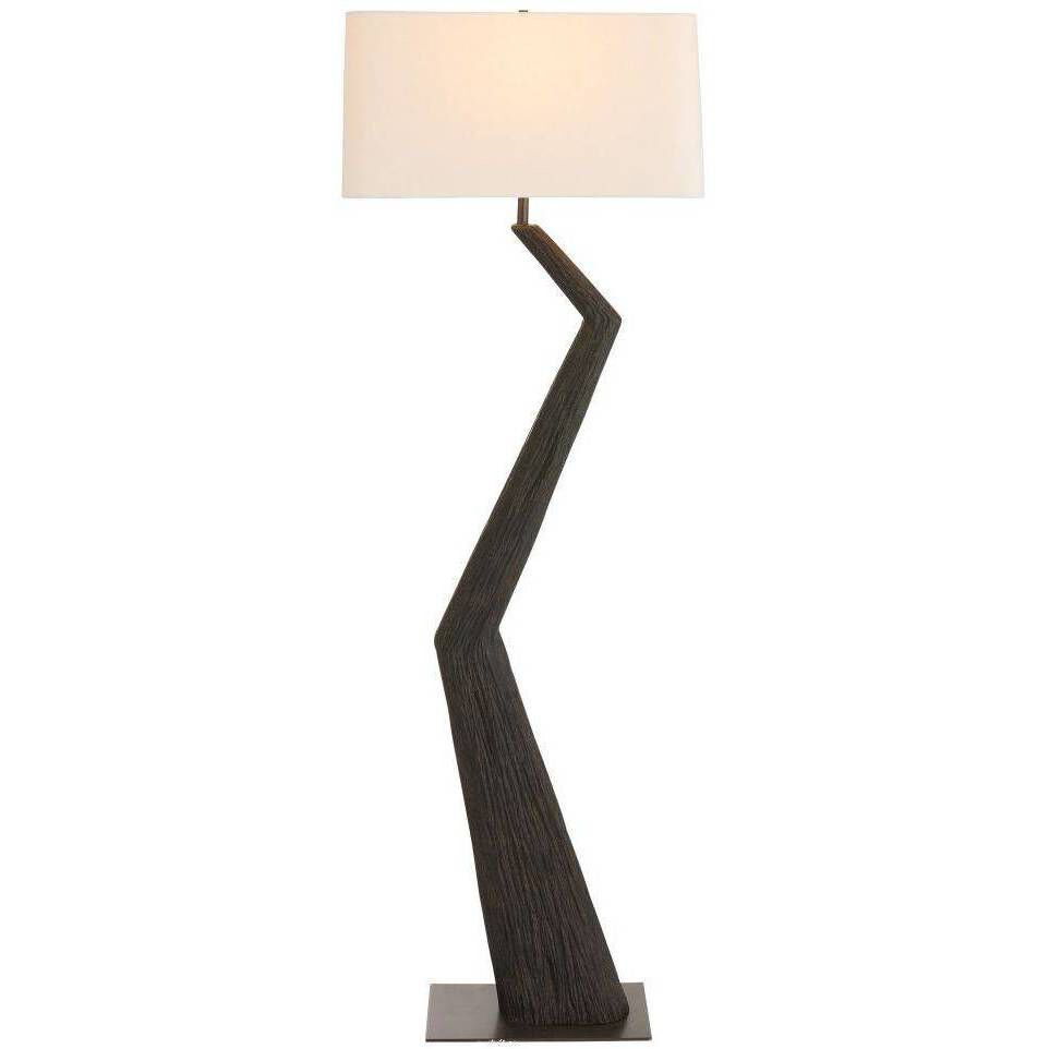 Graceland 68 inch 150.00 watt Ebony and Bronze Floor Lamp Portable Light