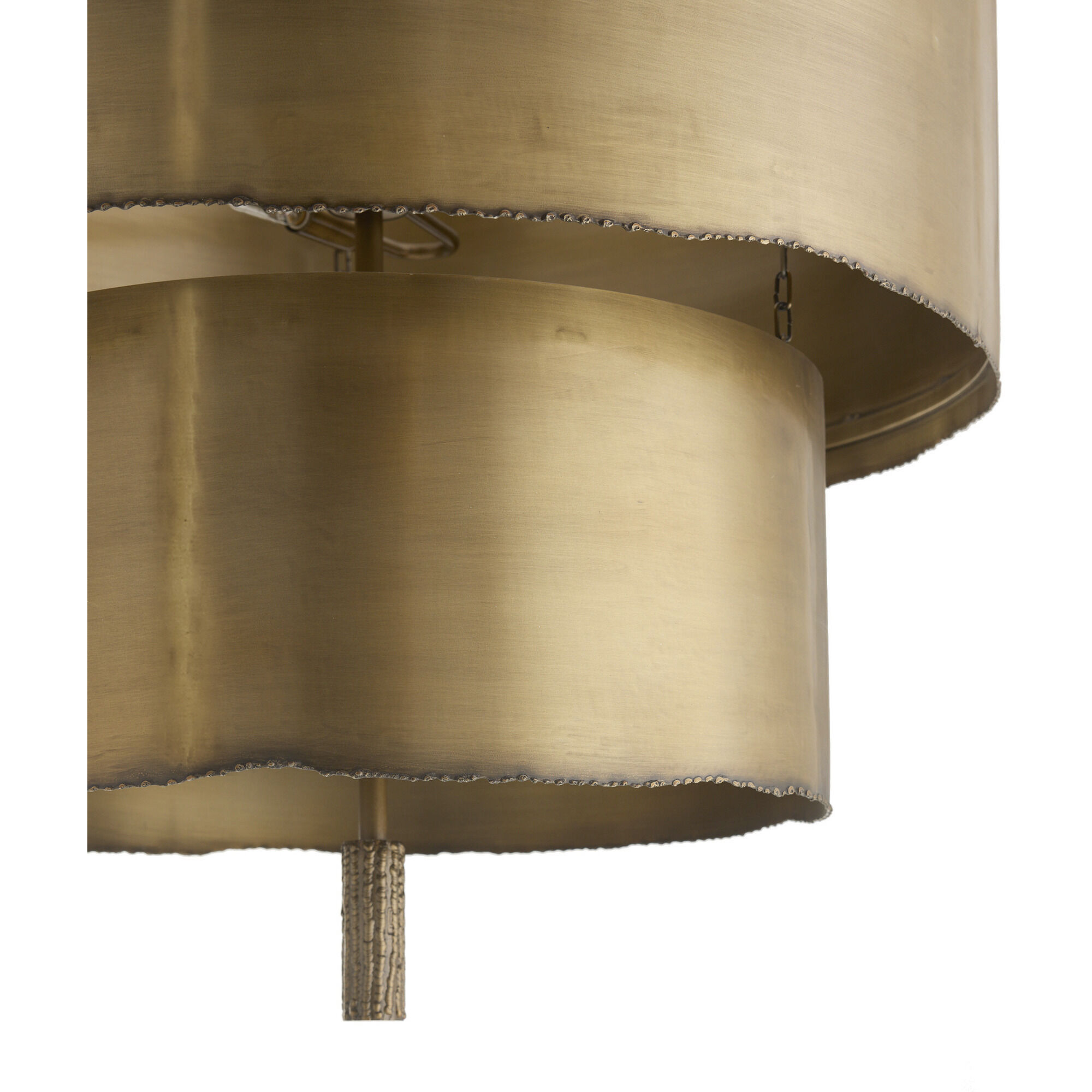 Leonardo 4 Light 28 inch Antique Brass Chandelier Ceiling Light