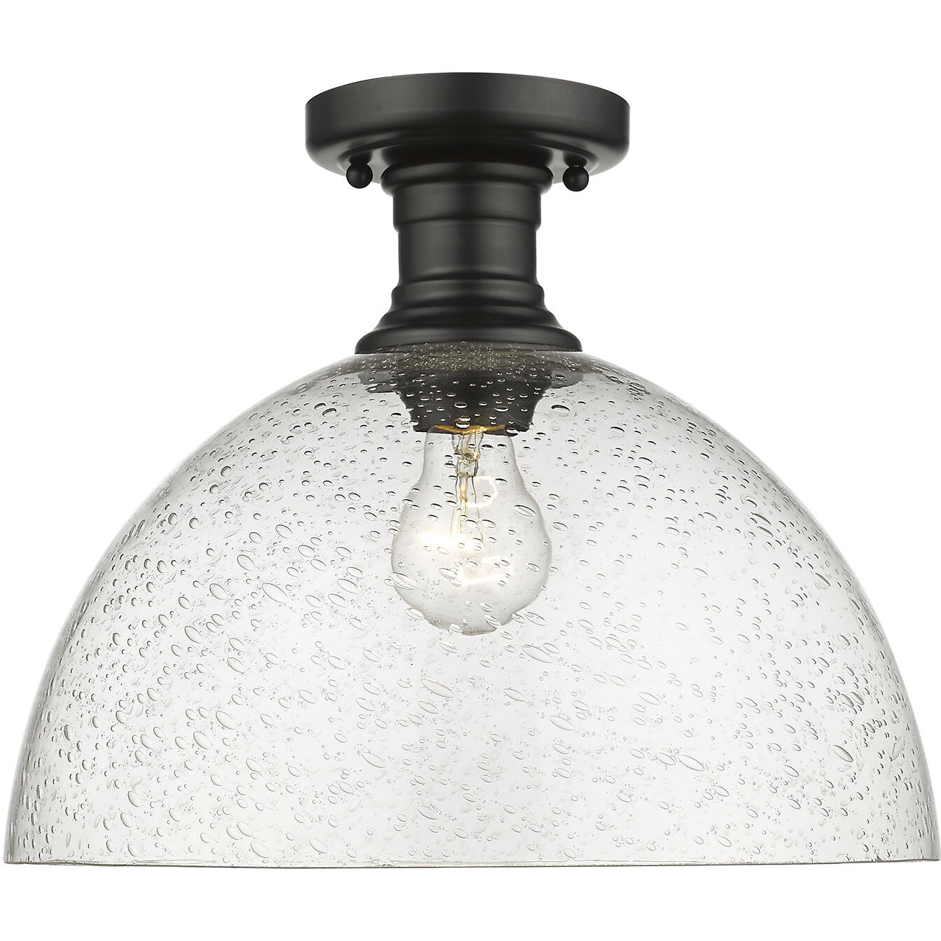 Yep Hines 1 Light 13.50 inch Semi-Flush Mount