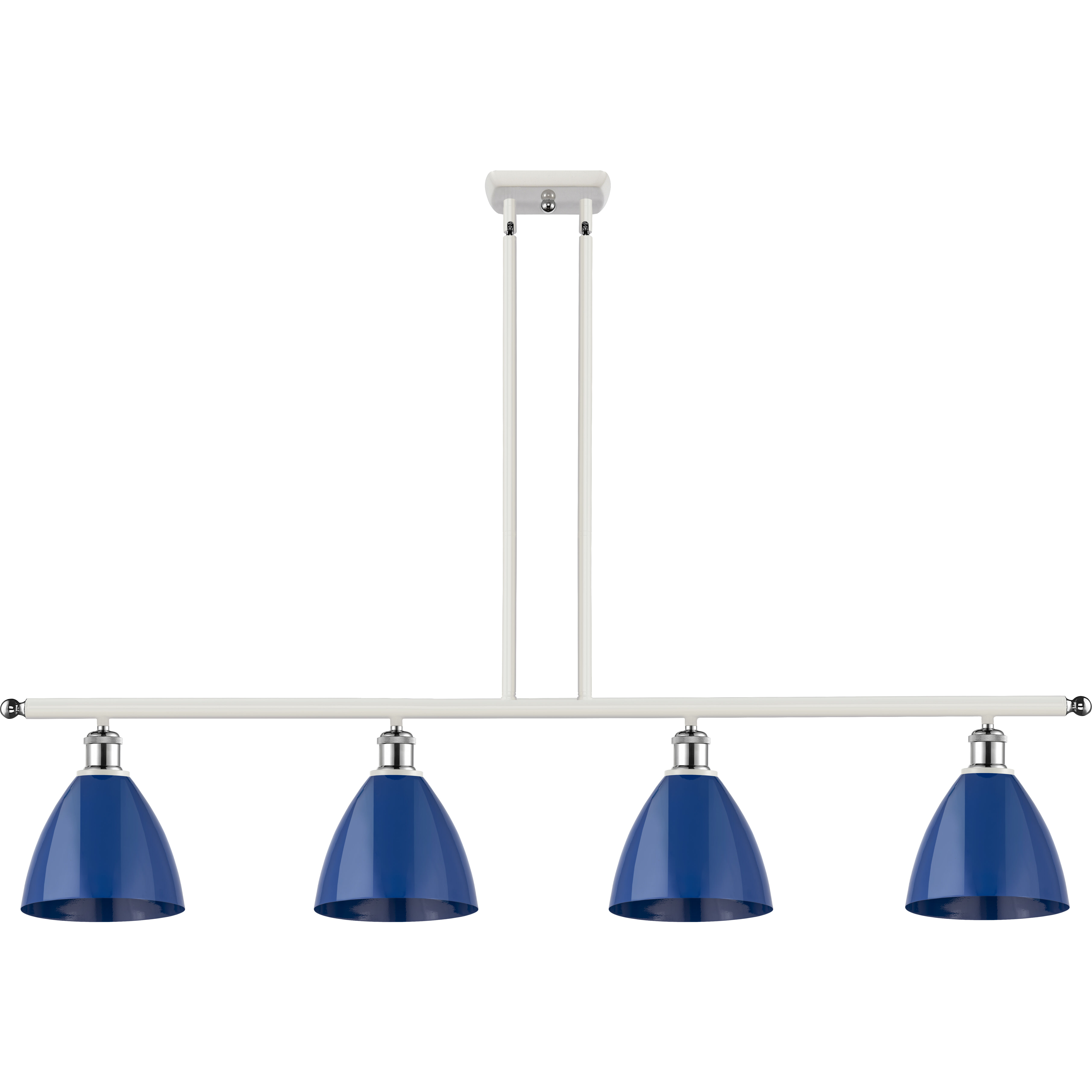 Ballston Plymouth Dome 4 Light 48.00 inch Island Light