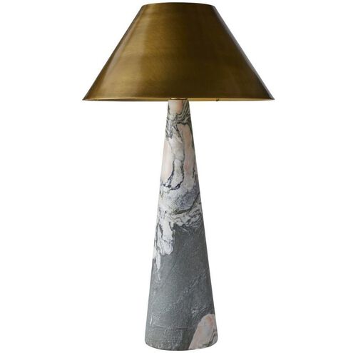 Chanel 100.00 watt Calacatta Viola Table Lamp Portable Light