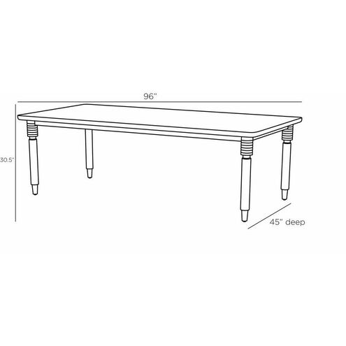 Andrade Umber Dining Table