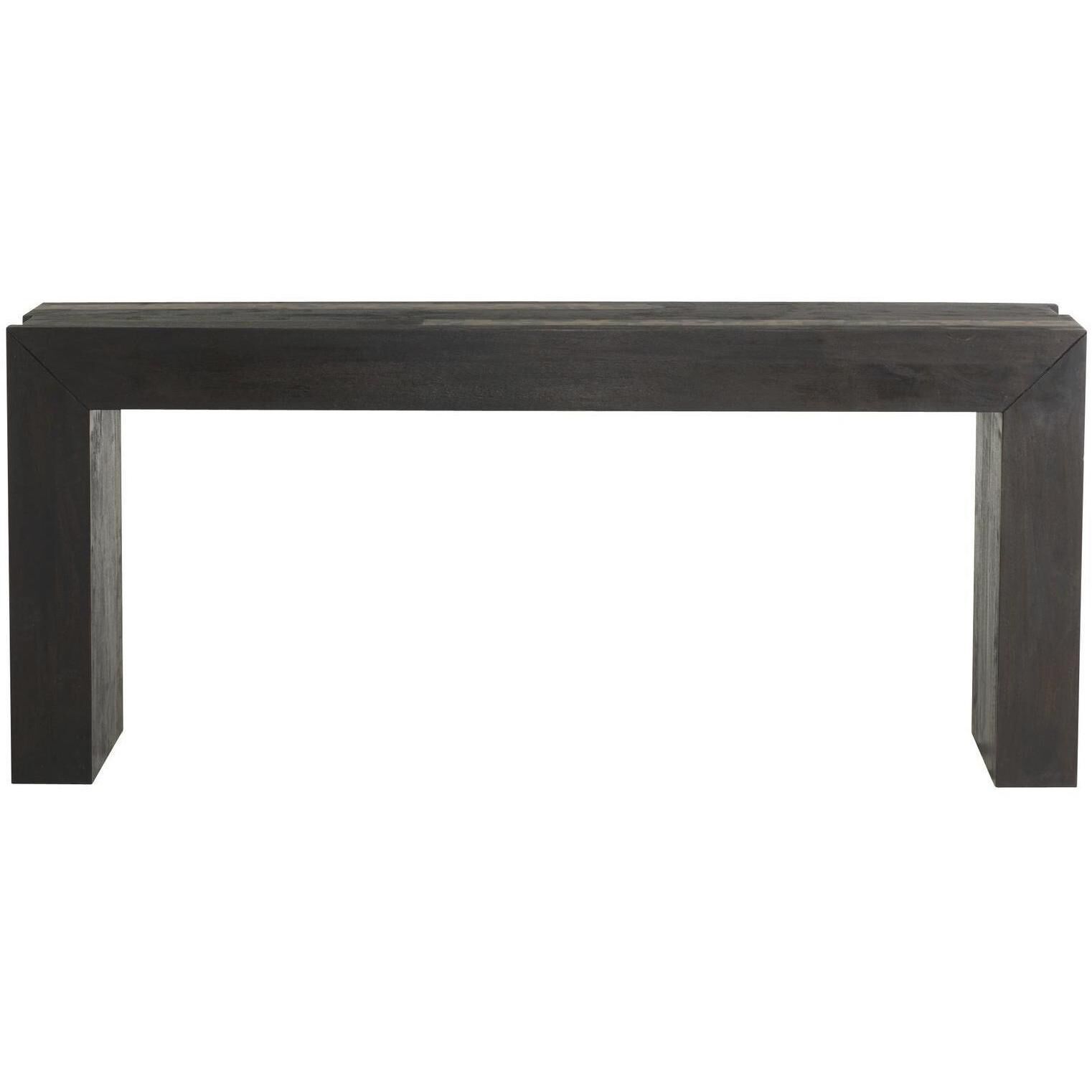 Kingston 78 X 16 inch Umber and Natural Faux Horn Console Table