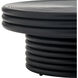 Omega 34 inch Black Cocktail Table