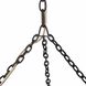 Creighton 3 Light 35 inch Vintage Brass Chandelier Ceiling Light
