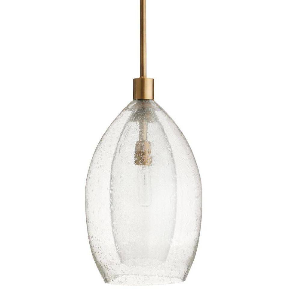 Hilary 1 Light 11 inch Vintage Brass Pendant Ceiling Light