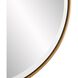 Vaquero 72 X 30 inch Vintage Brass Mirror
