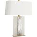 Uriah 28 inch White Table Lamp Portable Light