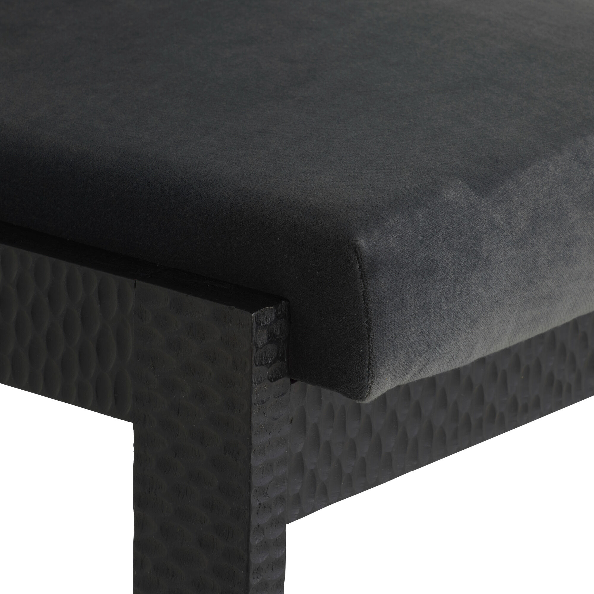 Matilda Midnight Grey and Ebony Dining Chair