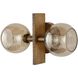 Chamberlin 2 Light 13 inch Smoke Sconce Wall Light