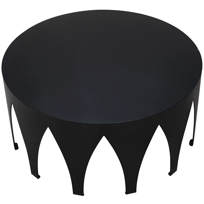 Morocco 36 X 36 inch Matte Black Coffee Table