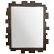 Hewitt 53 X 44.5 inch Black Cherry Mirror