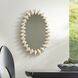 Cicada 40 X 27 inch Sandblasted Whitewash Mirror